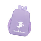 Maxbell Ballet Dance Backpack Portable Gymnastics Ballet Bag for Gym Weekender Girls Purple