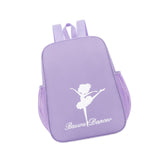 Maxbell Ballet Dance Backpack Portable Gymnastics Ballet Bag for Gym Weekender Girls Purple