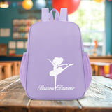 Maxbell Ballet Dance Backpack Portable Gymnastics Ballet Bag for Gym Weekender Girls Purple