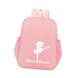 Maxbell Ballet Dance Backpack Portable Gymnastics Ballet Bag for Gym Weekender Girls Light Pink