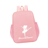 Maxbell Ballet Dance Backpack Portable Gymnastics Ballet Bag for Gym Weekender Girls Light Pink