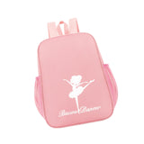 Maxbell Ballet Dance Backpack Portable Gymnastics Ballet Bag for Gym Weekender Girls Light Pink