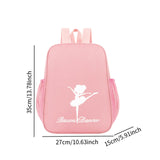 Maxbell Ballet Dance Backpack Portable Gymnastics Ballet Bag for Gym Weekender Girls Light Pink