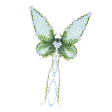 Maxbell Butterfly Wing Lightweight Fairy Wing for Fashion Show Role Playing Carnival Blue