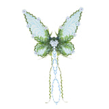 Maxbell Butterfly Wing Lightweight Fairy Wing for Fashion Show Role Playing Carnival Blue