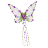 Maxbell Butterfly Wing Lightweight Fairy Wing for Fashion Show Role Playing Carnival Purple