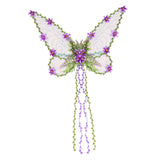 Maxbell Butterfly Wing Lightweight Fairy Wing for Fashion Show Role Playing Carnival Purple