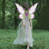 Maxbell Butterfly Wing Lightweight Fairy Wing for Fashion Show Role Playing Carnival Purple