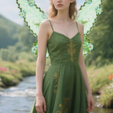 Maxbell Butterfly Wing Lightweight Fairy Wing for Fashion Show Role Playing Carnival Green