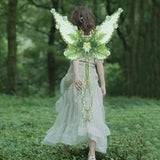 Maxbell Butterfly Wing Lightweight Fairy Wing for Fashion Show Role Playing Carnival Green