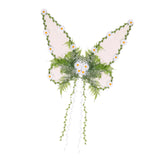 Maxbell Butterfly Wing Lightweight Fairy Wing for Fashion Show Role Playing Carnival White