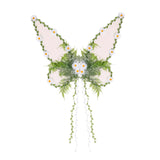 Maxbell Butterfly Wing Lightweight Fairy Wing for Fashion Show Role Playing Carnival White
