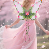 Maxbell Butterfly Wing Lightweight Fairy Wing for Fashion Show Role Playing Carnival Pink