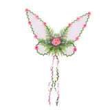 Maxbell Butterfly Wing Lightweight Fairy Wing for Fashion Show Role Playing Carnival Pink