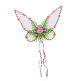 Maxbell Butterfly Wing Lightweight Fairy Wing for Fashion Show Role Playing Carnival Pink