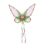 Maxbell Butterfly Wing Lightweight Fairy Wing for Fashion Show Role Playing Carnival Pink
