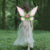 Maxbell Butterfly Wing Lightweight Fairy Wing for Fashion Show Role Playing Carnival Pink
