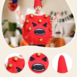 Maxbell Cosplay Outfit Dress up Halloween Costume for Festival Role Playing  Red