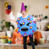 Maxbell Cosplay Outfit Dress up Halloween Costume for Festival Role Playing  Blue