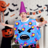 Maxbell Cosplay Outfit Dress up Halloween Costume for Festival Role Playing  Blue