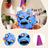 Maxbell Cosplay Outfit Dress up Halloween Costume for Festival Role Playing  Blue
