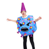 Maxbell Cosplay Outfit Dress up Halloween Costume for Festival Role Playing  Blue