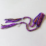 Maxbell Women's Boho Hair Band Cute Head Kerchief for Girls Teens Outdoor Activities purple