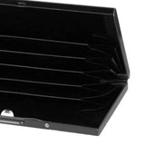 Maxbell RFID Credit Card Holder Carrier Metal Wallet Professional Business Card Case Black