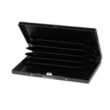 Maxbell RFID Credit Card Holder Carrier Metal Wallet Professional Business Card Case Black