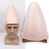 Maxbell Alien Cone Bald Head Cover Theme Party Fancy Dress Cosplay Halloween Costume