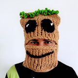 Maxbell Treeman Knitted Hat Windproof Headgear Hood for Dress up Cold Weather Selfie