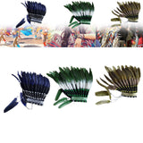 Maxbell Indian Feather Headdress Cosplay Party Dress up Props Comfortable