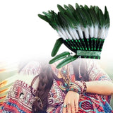Maxbell Indian Feather Headdress Cosplay Party Dress up Props Comfortable