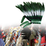 Maxbell Indian Feather Headdress Cosplay Party Dress up Props Comfortable