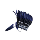 Maxbell Indian Feather Headdress Cosplay Party Dress up Props Comfortable