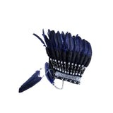 Maxbell Indian Feather Headdress Cosplay Party Dress up Props Comfortable