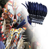 Maxbell Indian Feather Headdress Cosplay Party Dress up Props Comfortable