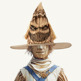 Maxbell Scarecrow Hat Breathable Unique Halloween Hat for Farmhouse Masquerade Event