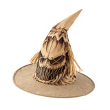 Maxbell Scarecrow Hat Breathable Unique Halloween Hat for Farmhouse Masquerade Event