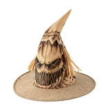 Maxbell Scarecrow Hat Breathable Unique Halloween Hat for Farmhouse Masquerade Event