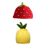 Maxbell Y2K Beanie for Women Costume Accessories  Strawberry Hat