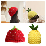 Maxbell Y2K Beanie for Women Costume Accessories  Strawberry Hat