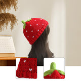 Maxbell Y2K Beanie for Women Costume Accessories  Strawberry Hat
