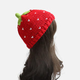 Maxbell Y2K Beanie for Women Costume Accessories  Strawberry Hat