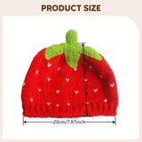 Maxbell Y2K Beanie for Women Costume Accessories  Strawberry Hat