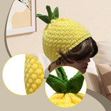 Maxbell Y2K Beanie for Women Costume Accessories  Pineapple Hat