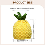 Maxbell Y2K Beanie for Women Costume Accessories  Pineapple Hat