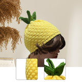 Maxbell Y2K Beanie for Women Costume Accessories  Pineapple Hat