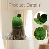 Maxbell Beanie for Women Handmade Comfortable Anime Casual Trendy Cute Fruit Hat Green Lemon Hat