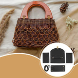 Maxbell Bag Bases for Crochet Craft Bottom Shaper Pad for Handbag Underarm Bag Women Black